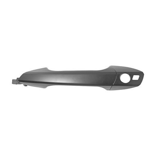 [012-2003-01] MANIJA EXTERIOR MC CLASE-E 10-16/CLASE-C 08-15/CLASE-B 12-18/CLASE-A 12-17  CON HOYO PARA LLAVE/CON HOYO PARA SENSOR LISA NEGRA PLASTICO HUSHAN Izquierdo Delantera  