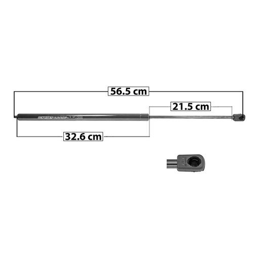 [004-2002-02] AMORTIGUADOR COFRE MC CLASE-C 01-07/200 01-04/230 02-05  56.5 32.6 21.5 ENTRADA TIPO ORIGINAL ENTRADA 2 TIPO 9 310 69.69 31.61 250 56.2 25.49 SPART SP-7030 Derecho   
