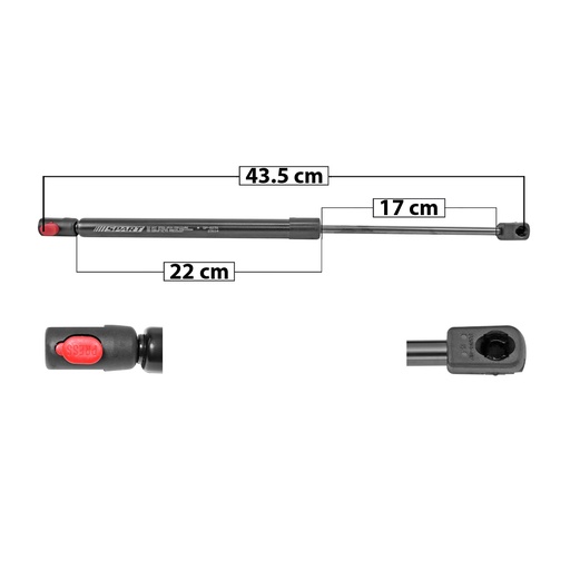 [004-2002-07] AMORTIGUADOR COFRE MC CLASE-C C180 14-19/C200 14-20/C250 14-18/C300 14-21/C350 2014/C350E 16-18/C400 2015/CLASE-E E200 17-22/E250 17-19/E300 17-22/E350 20-22/E400 17-18  43.5 22 17 290 65.19 29.57 230 51.7 23.45 SPART 8231 Izquierdo Delantera  