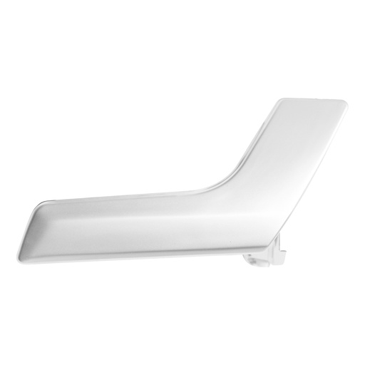 [012-2003-06] MANIJA INTERIOR MC CLASE-E W212 10-16  PLATA PLASTICO SOLO REPUESTO HUSHAN Derecho Delantera/Trasera  