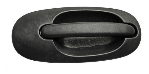 [012-0718-08] MANIJA EXTERIOR CR VOYAGER/TOWN & COUNTRY  DG CARAVAN 96-00  SIN HOYO PARA LLAVE CORRUGADA PLASTICO HUSHAN Derecho  Puerta corrediza 