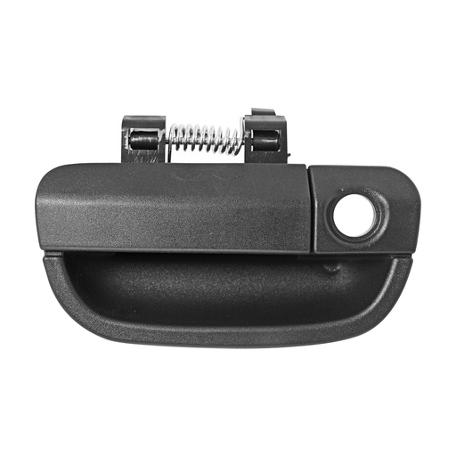 [012-2021-03] MANIJA EXTERIOR MC VITO/VIANO 04-14  CON HOYO PARA LLAVE CORRUGADA NEGRA PLASTICO HUSHAN   5ta puerta 