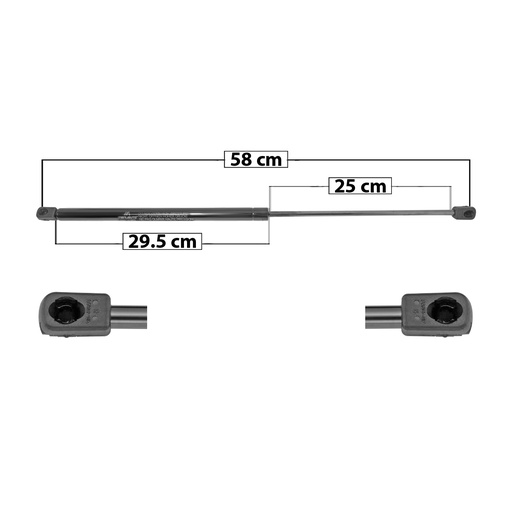 [004-2101-06] AMORTIGUADOR COFRE MN MINI COOPER XUV 02-06/SEDAN 05-08/HATCHBACK 02-06  58 29.5 25 ENTRADA TIPO 9 ENTRADA 2 TIPO 9 300 67.44 30.59 240 53.95 24.47 MANIJAUTO SP-6415 Derecho/Izquierdo   