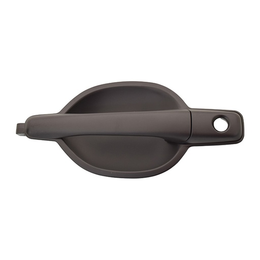 [012-2202-03] MANIJA EXTERIOR MT ENDEAVOR 04-11  CON HOYO PARA LLAVE LISA PARA PINTAR NEGRA PLASTICO HUSHAN Izquierdo Delantera  