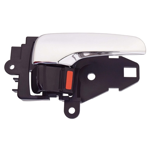 [012-2208-16] MANIJA INTERIOR MT OUTLANDER 07-13/LANCER 08-16/L200 06-15  NEGRA/CROMO PLASTICO HUSHAN Derecho Delantera/Trasera  