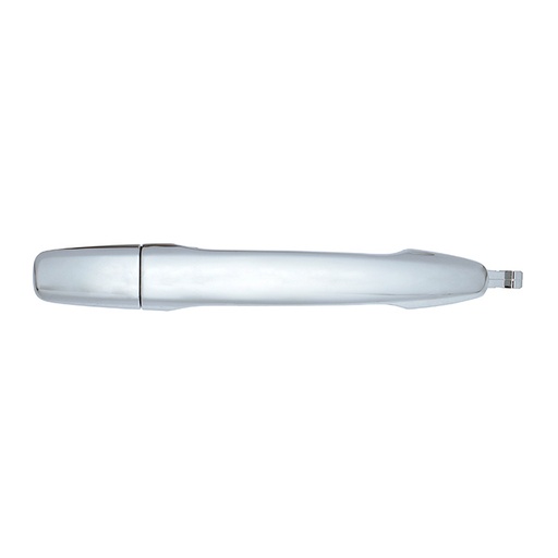 [012-2208-12] MANIJA EXTERIOR MT LANCER 08-16/OUTLANDER 07-18  SIN HOYO PARA LLAVE/SIN HOYO PARA SENSOR CROMADA PLASTICO HUSHAN Derecho Delantera  