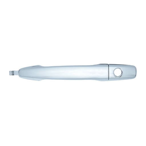 [012-2208-13] MANIJA EXTERIOR MT LANCER 08-16/OUTLANDER 07-18  CON HOYO PARA LLAVE/SIN HOYO PARA SENSOR CROMADA PLASTICO HUSHAN Izquierdo Delantera  