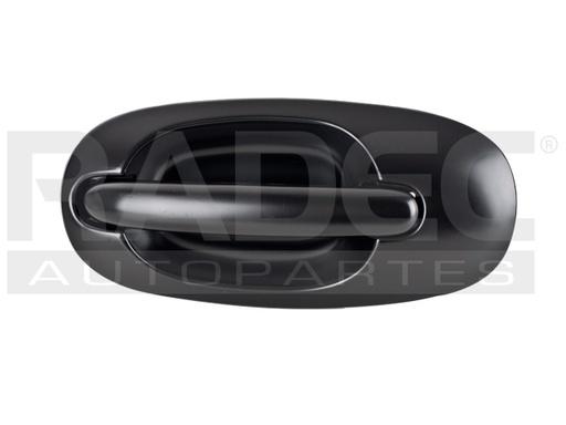 [012-0718-13] MANIJA EXTERIOR CR VOYAGER/TOWN & COUNTRY  DG CARAVAN 96-00  SIN HOYO PARA LLAVE LISA PARA PINTAR NEGRA HUSHAN Izquierdo  Puerta corrediza 