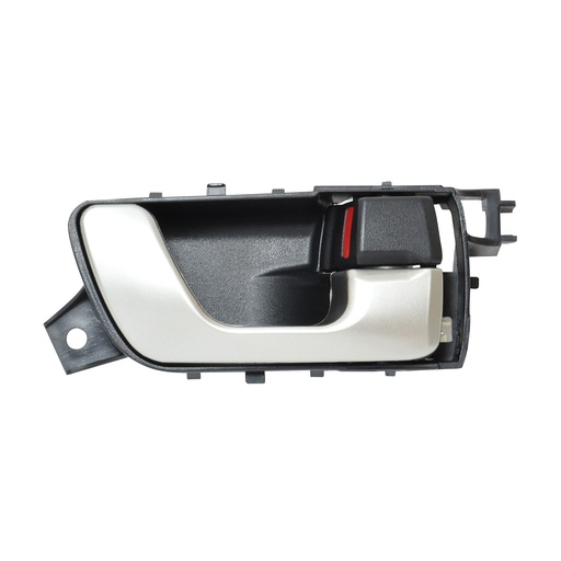[012-2207-12] MANIJA INTERIOR MT MONTERO LIMITED 03-07  NEGRO/PLATA PLASTICO HUSHAN Derecho Delantera/Trasera  