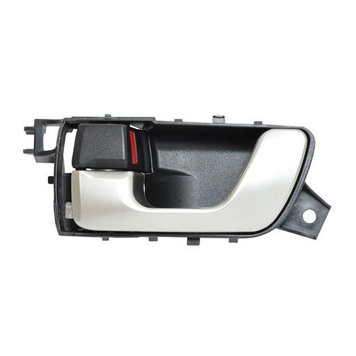 [012-2207-13] MANIJA INTERIOR MT MONTERO LIMITED 03-07  NEGRO/PLATA PLASTICO HUSHAN Izquierdo Delantera/Trasera  