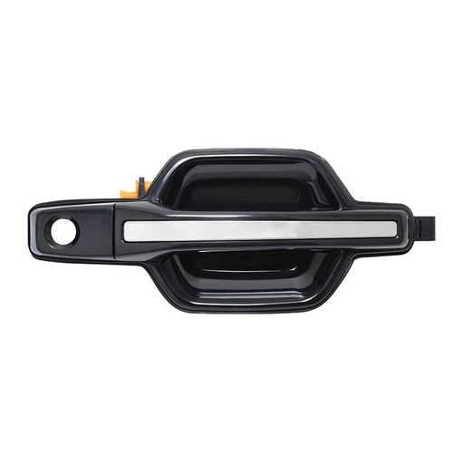[012-2207-06] MANIJA EXTERIOR MT MONTERO LIMITED USA TYPE 04-08  CON HOYO PARA LLAVE LISA PARA PINTAR NEGRA/CROMO PLASTICO HUSHAN Derecho Delantera  