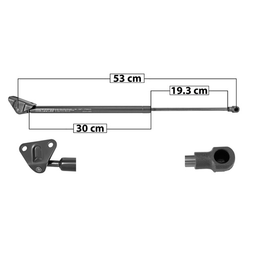 [51047] AMORTIGUADOR 5TA PUERTA MT OUTLANDER 14-15  53 30 19.3 25 ENTRADA 2 TIPO 1 400 89.92 40.79 460 103.41 46.91 SPART 7062 Derecho   