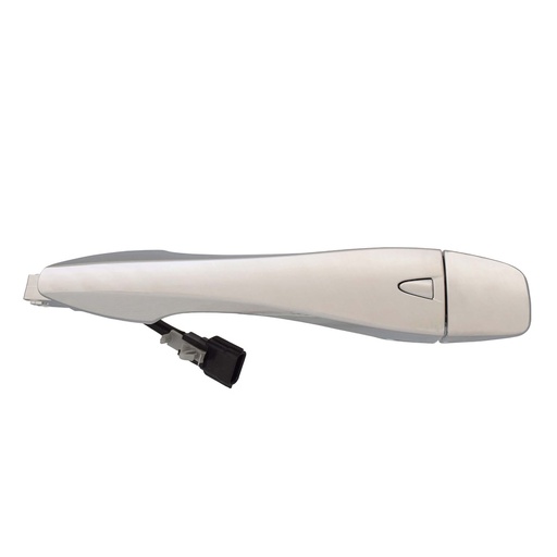 [012-2302-40] MANIJA EXTERIOR NS ALTIMA/PATHFINDER 13-17  SIN HOYO PARA LLAVE CON SENSOR CROMADA PLASTICO HUSHAN Derecho Delantera  
