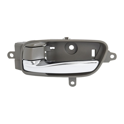 [012-2302-45] MANIJA INTERIOR NS ALTIMA 13-17/MAXIMA 16-18/ARMADA 15-17/PATHFINDER 13-17/MURANO 2019/URVAN 14-21  GRIS/CROMO PLASTICO HUSHAN Izquierdo Delantera/Trasera  
