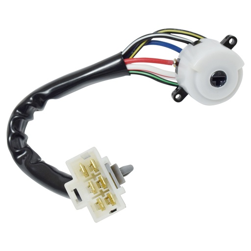 [223-2302-00] PASTILLA DE ENCENDIDO NS ALTIMA 93-97/D21 94-08/FRONTIER 98-04/MAXIMA 97-99/SENTRA 95-00  ELECTRICA 6 PINS CON ARNES 12VCC TIPO ORIGINAL    