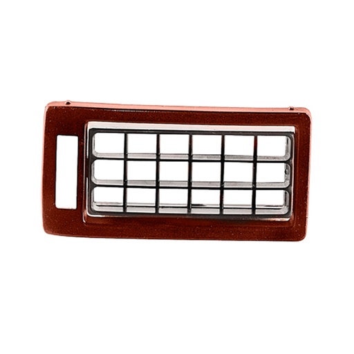 [9155] REJILLA NS D21 86-92/PATHFINDER 87-95  LATERAL TAB AIRE AMERICANO TINTO PLASTICO Derecho/Izquierdo   