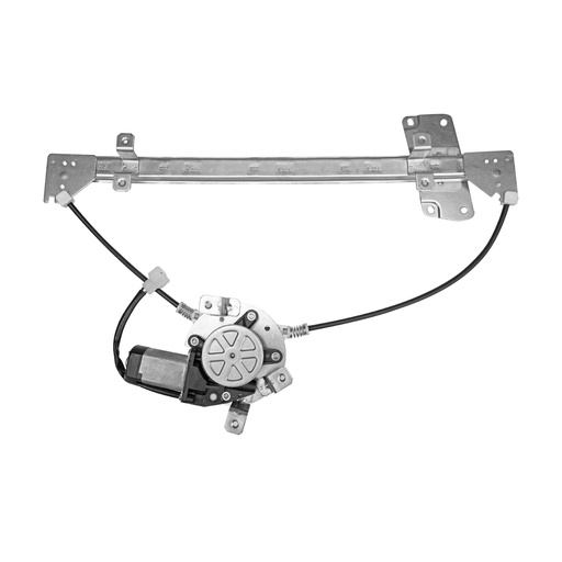 [106928] ELEVADOR DE CRISTAL NS FRONTIER/NP300 16-20  ELECTRICO 2 PINS CON MOTOR NORMAL Y DOBLE CABINA 12VCC GENERICA Derecho Delantera  