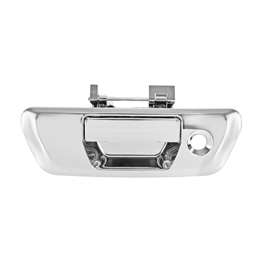 [012-2346-13] MANIJA DE TAPA NS NP300/FRONTIER 16-22  CON HOYO PARA LLAVE Y SIN HOYO PARA CAMARA CROMADA PLASTICO HUSHAN    