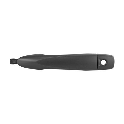 [012-2351-00] MANIJA EXTERIOR NS KICKS 17-22/VERSA 20-22/NP300/FRONTIER 16-22  CON HOYO PARA LLAVE SIN SENSOR LISA NEGRA PLASTICO HUSHAN Izquierdo Delantera  