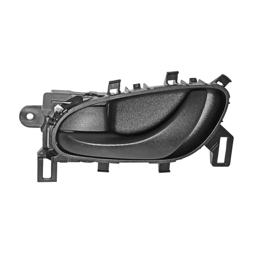 [012-2316-61] MANIJA INTERIOR NS SENTRA 13-19/NP300/FRONTIER 16-22/X-TRAIL 14-22  CORRUGADA NEGRA PLASTICO HUSHAN Izquierdo Delantera/Trasera  