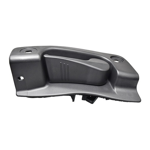 [012-2307-34] MANIJA INTERIOR NS FRONTIER EXTENDED CAB 05-15  NEGRO PLASTICO HUSHAN Derecho Trasera  