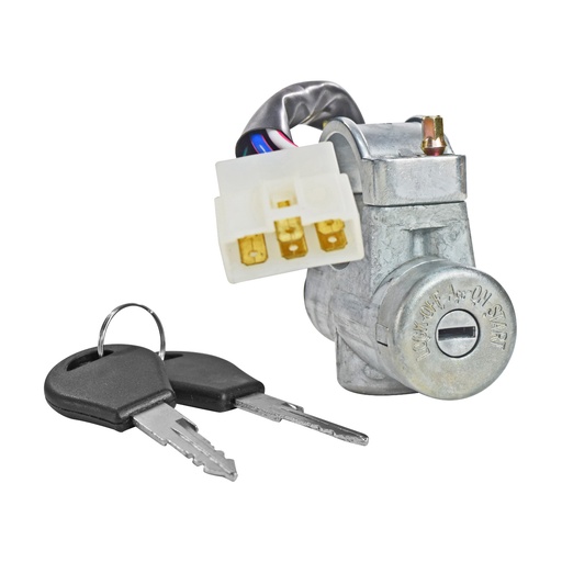 [223-2308-00] CILINDRO DE ENCENDIDO NS ICHI VAN 87-94  1 PIEZA 5 PINS CON CANDADO METAL 12VCC MANIJAUTO    
