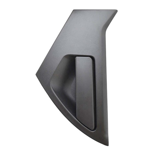 [012-2344-00] MANIJA EXTERIOR NS JUKE 11-17  CORRUGADA NEGRA PLASTICO HUSHAN Derecho Trasera  