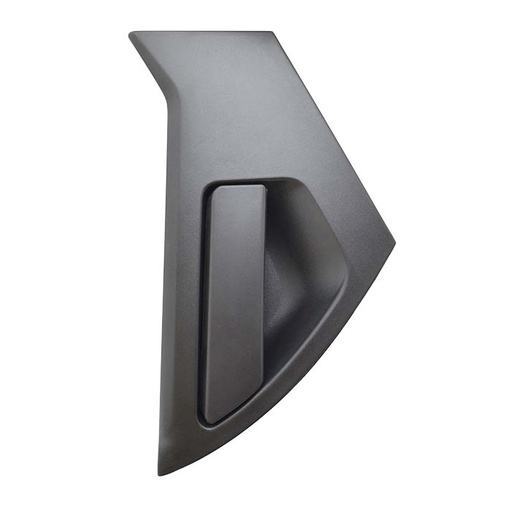 [012-2344-01] MANIJA EXTERIOR NS JUKE 11-17  CORRUGADA NEGRA PLASTICO HUSHAN Izquierdo Trasera  