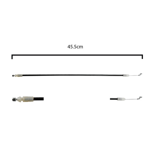 [108258] CHICOTE CERRADURA NS MARCH 11-20  45.5CM PARA MANIJA INTERIOR GENERICA Derecho Trasera  