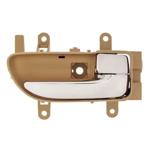 [012-2312-04] MANIJA INTERIOR NS MURANO 06-08  BEIGE/CROMADA PLASTICO HUSHAN Derecho Delantera/Trasera  