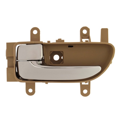 [012-2312-05] MANIJA INTERIOR NS MURANO 06-08  BEIGE/CROMADA PLASTICO HUSHAN Izquierdo Delantera/Trasera  