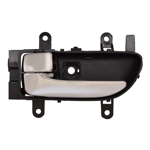 [012-2312-07] MANIJA INTERIOR NS MURANO 06-08  NEGRA/CROMO PLASTICO HUSHAN Izquierdo Delantera/Trasera  