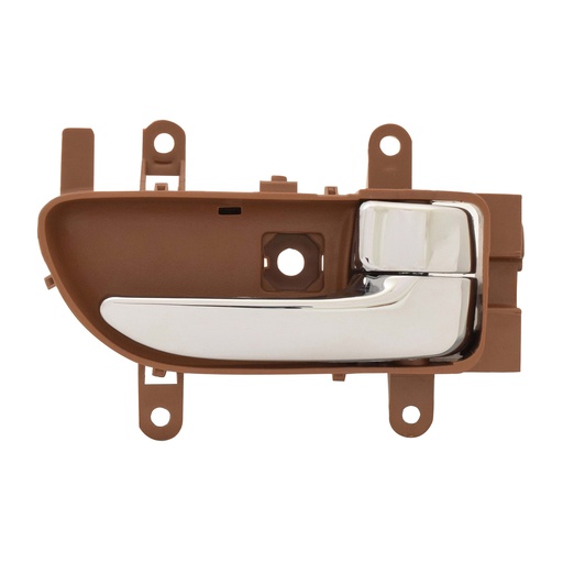 [012-2312-08] MANIJA INTERIOR NS MURANO 06-08  CAFE/CROMADO PLASTICO HUSHAN Derecho Delantera/Trasera  