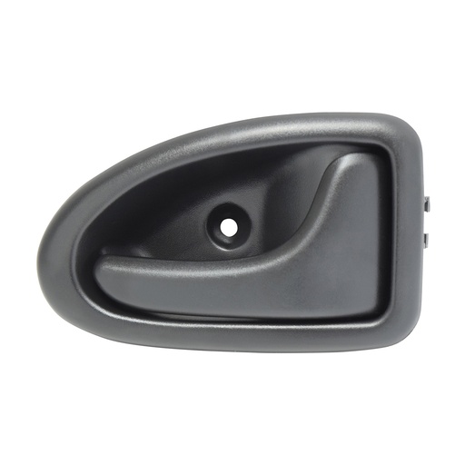 [012-2601-10] MANIJA INTERIOR RN CLIO 02-10/MEGANE I 01-03/SCENIC I 01-04/TRAFIC 07-14  NS PLATINA 02-10  PARA CHICOTE NEGRO PLASTICO HUSHAN Derecho Delantera  