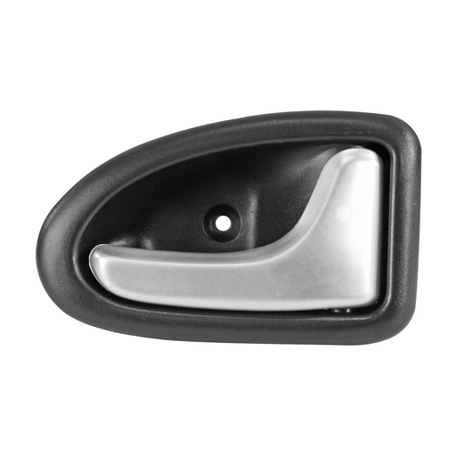 [107678] MANIJA INTERIOR RN CLIO 02-10/MEGANE 01-03/SCENIC 01-04/TRAFIC 07-14  NS PLATINA 02-10  PARA CHICOTE NEGRO/PLATA PLASTICO GENERICA Derecho Delantera  
