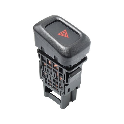 [70699] BOTON DE INTERMITENTES NS SENTRA 01-06  8 PINS 1 TECLA NEGRO 12VCC MANIJAUTO    