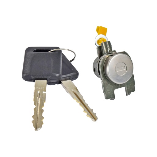 [71194] CILINDRO PARA PUERTA NS TIIDA 07-17  SIN CHIP 1 PIEZA METAL CROMADO TIPO ORIGINAL Izquierdo Delantera  