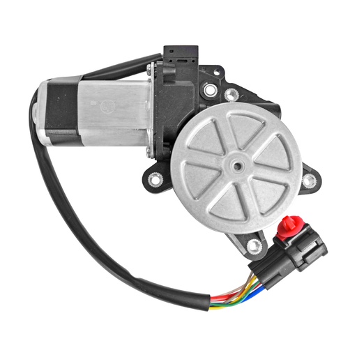 [007-2318-07] MOTOR DE ELEVADOR ELECTRICO NS TIIDA SEDAN/HATCHBACK 07-17/VERSA AMERICANO 07-11  6 PINS CUADRADO 12VCC HUSHAN Izquierdo Delantera  
