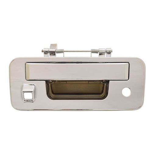 [012-2319-16] MANIJA DE TAPA NS TITAN 13-15  CON HOYOS PARA LLAVE Y CAMARA CROMO PLASTICO HUSHAN    