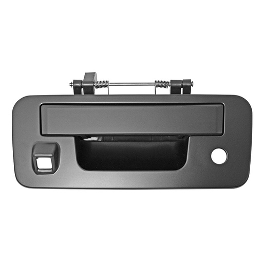 [012-2319-18] MANIJA DE TAPA NS TITAN 13-15  CON HOYO PARA LLAVE / CON HOYO PARA CAMARA LISA NEGRA PLASTICO HUSHAN    