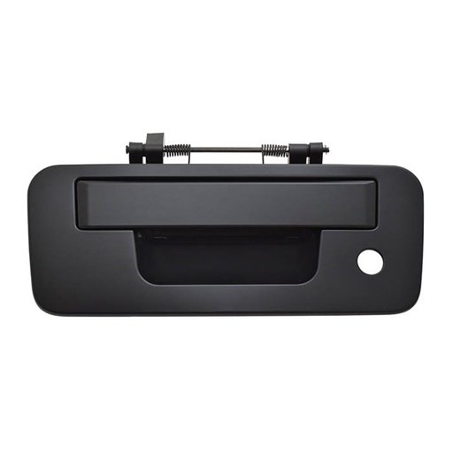 [012-2319-19] MANIJA DE TAPA NS TITAN 13-15  CON HOYO PARA LLAVE Y SIN HOYO PARA CAMARA LISA NEGRA PLASTICO HUSHAN    