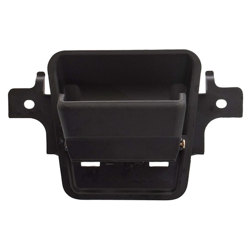 [012-2319-13] MANIJA INTERIOR NS TITAN EXTENDED CAB 04-15  NEGRO PLASTICO HUSHAN Izquierdo Trasera  