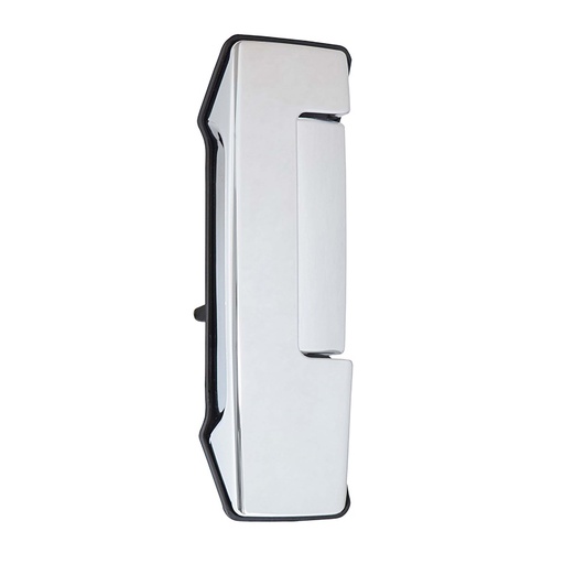[012-2322-32] MANIJA EXTERIOR NS URVAN 02-22  SIN HOYO PARA LLAVE CROMADA PLASTICO HUSHAN Derecho  Puerta corrediza 