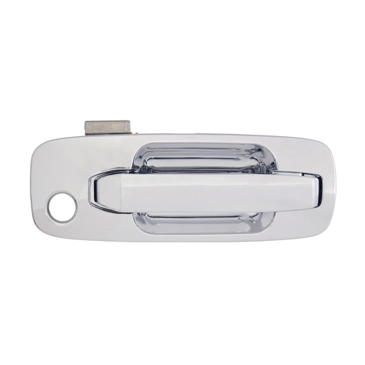[012-2324-24] MANIJA EXTERIOR NS X-TRAIL 02-07  CON HOYO PARA LLAVE CROMADA PLASTICO HUSHAN Derecho Delantera  