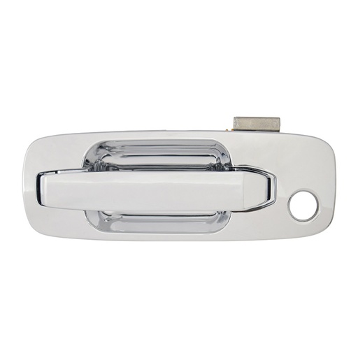 [012-2324-25] MANIJA EXTERIOR NS X-TRAIL 02-07  CON HOYO PARA LLAVE CROMADA PLASTICO HUSHAN Izquierdo Delantera  