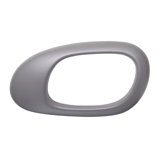 [012-2401-15] MANIJA INTERIOR PG 206 01-09  SOLO BISEL GRIS PLASTICO HUSHAN Izquierdo Delantera/Trasera  