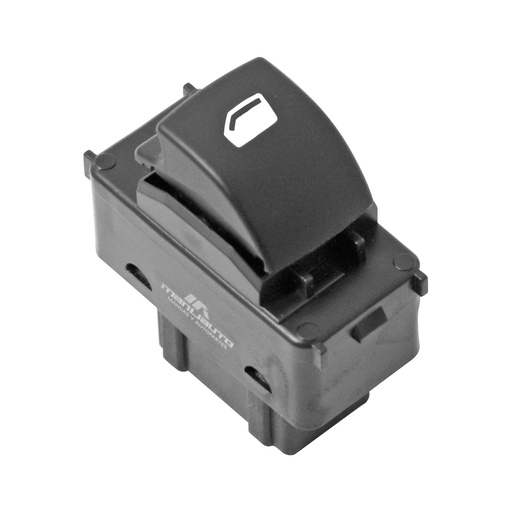 [222-2407-00] CONTROL ELECTRICO PG 208 13-19/207 12-13/208 13-19/PARTNER MAXI/TAPEE 13-18  DE ELEVADOR 6 PINS 1 TECLA NEGRO 12VCC MANIJAUTO Derecho/Izquierdo Delantera  