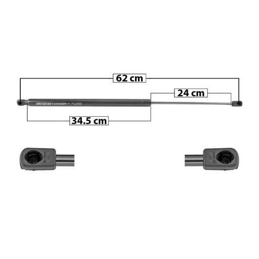 [004-2407-02] AMORTIGUADOR 5TA PUERTA PG RIFTER 18-20/PARTNER TEPEE 09-15/GRAND RAID 10-12  CON VIDRIO TRASERO FIJO 62 34.5 24 ENTRADA TIPO 9 ENTRADA 2 TIPO 9 550 123.64 56.08 610 137.13 62.2 SPART 5858 Derecho/Izquierdo   