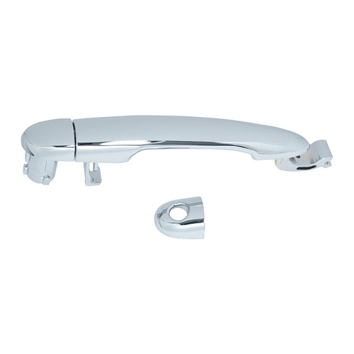 [012-2601-02] MANIJA EXTERIOR RN CLIO EURO 07-09  CON Y SIN HOYO PARA LLAVE CROMADA PLASTICO HUSHAN Derecho/Izquierdo Delantera/Trasera  
