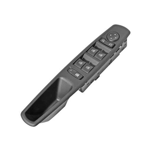 [70926] CONTROL ELECTRICO RN FLUENCE 13-17  DE ELEVADOR 19 PINS 7 TECLAS NEGRO BASE LARGA 12VCC MANIJAUTO    